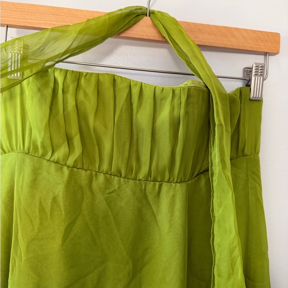 Lovers and Friends Estelle Gown in Pear Green - Picture 4 of 6